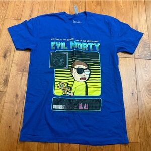 Rick & Morty Evil Morty Tee NWOT